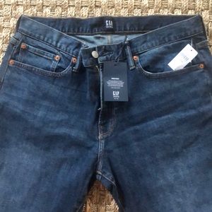 NWT GAP Men’s Jeans, Indigo, Slim Straight